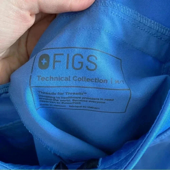 FIGS Axim Cargo Scrub Pants Sz M Tall - Picture 4 of 13